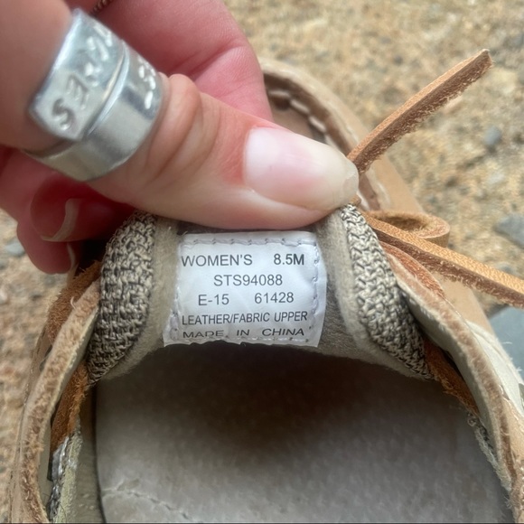 Sperry Angelfish Whale Embossed Boat Shoes - Picture 6 of 6